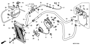 FJS400 Радиатор