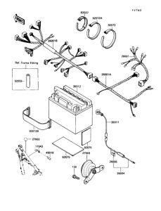 KL250 Электрика
