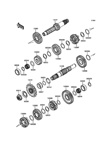 KL650 Трансмиссия