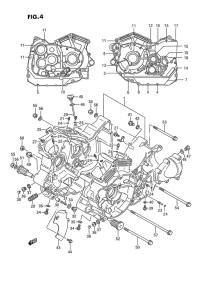 VS1400 Картер двигателя