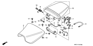 CBR900RR Пружина