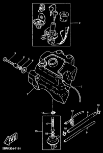 YQ50 Топливный бак