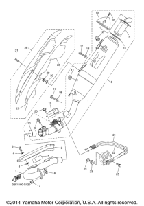 WR25RFC Выхлопная система