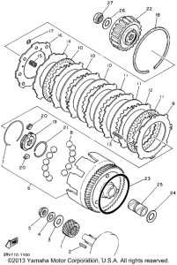 PW80G Сцепление