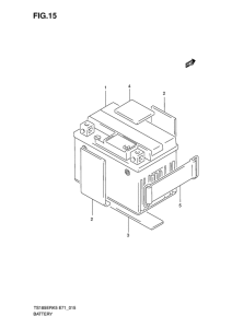 TS185 Аккумулятор
