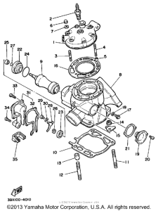 YZ250L Цилиндры