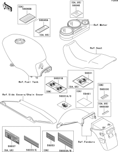 EX500 Лейбл предостережения