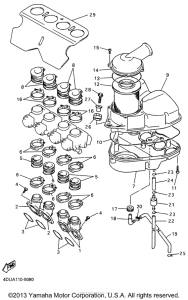 XJ600SHC Впускная система