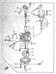CY50R Карбюратор