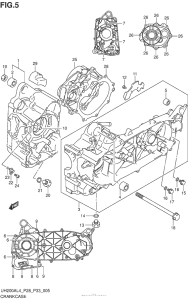 UH200 Картер двигателя