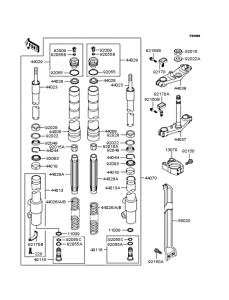  Передняя вилка