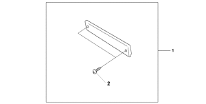 XL1000V Pillion backrest pad
