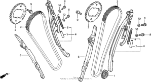 VT1100C2 Цепь ГРМ