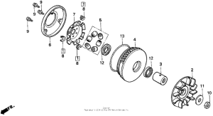 CN250 Вариатор