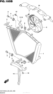 GSX-R1000 Radiator (Gsx-R1000L5 E28)