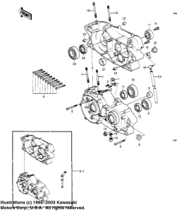  Картер двигателя