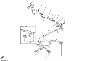 XVS400 ｼﾌﾄｼﾔﾌﾄ