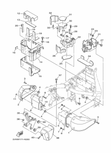 XV1700AS Боковые обтекатели