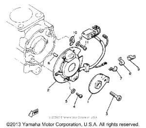 XJ650G Pickup coil governor