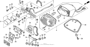 VT1100C2 Vt1100c2taillight
