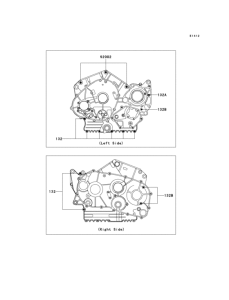 VN800 Болты крепления картера
