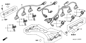 GL1800 (ABS) Впрыскиватель