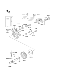 KH125 Маслонасос