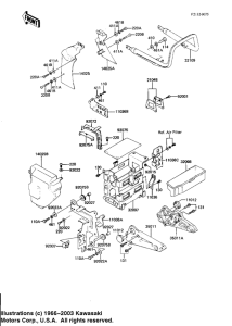 KZ1100 Battery case / tool case