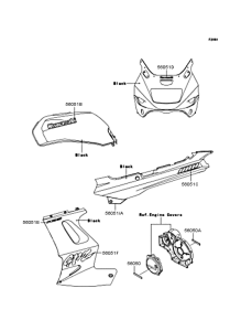 ZX1100 Наклейки