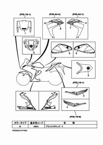YZF-R25 エンブレム & ラベル 2