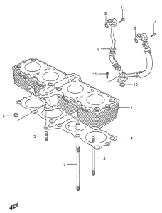GSX600 Цилиндр