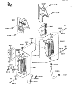 KX500 Radiators