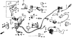 CH150D Ch150d wire harness