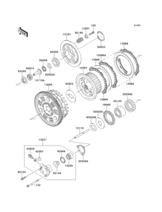 ZR1200 Сцепление