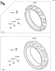 EX650 Покрышки
