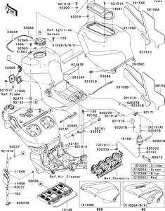ZX1200 Fuel tank(1 / 2)