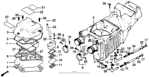CB450 Воздушный фильтр