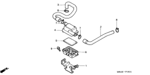 VT750C Фильтр картерных газов