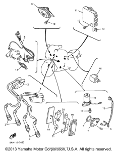 YZF600RJ Электрика