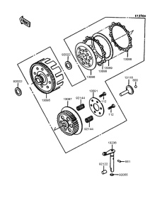 AR80-II Сцепление
