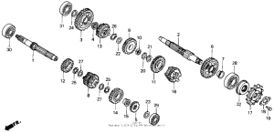 NX250 Трансмиссия
