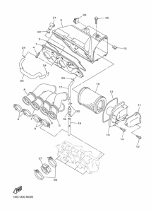 FJR1300A Впускная система