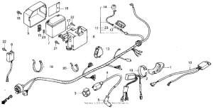 TLR200 Жгут проводов