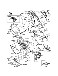 EX250 カウリングロアー(LFF / LFFA)