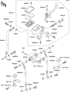 ZR1200 Главный тормозной цилиндр