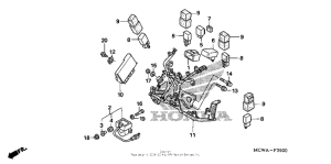 VFR800 Кронштейн крепления 