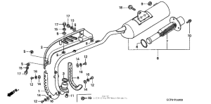 XR70R Глушитель