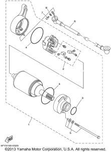 TW200P Стартер