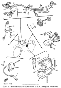 XT600U Электрика