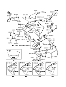 ZX900 Обтекатели